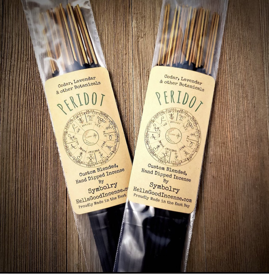 Complimentary Peridot Incense